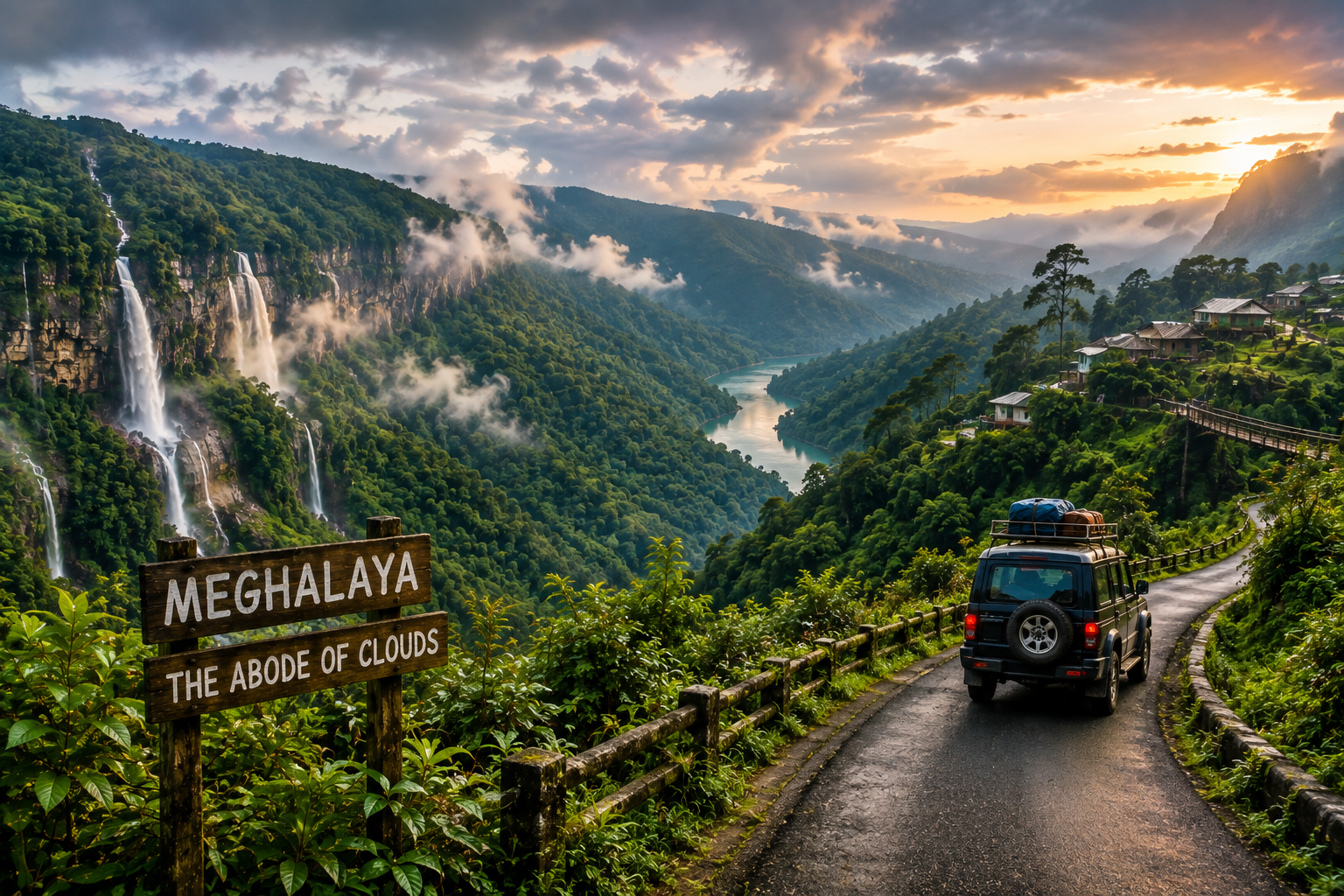 Journey through Meghalaya