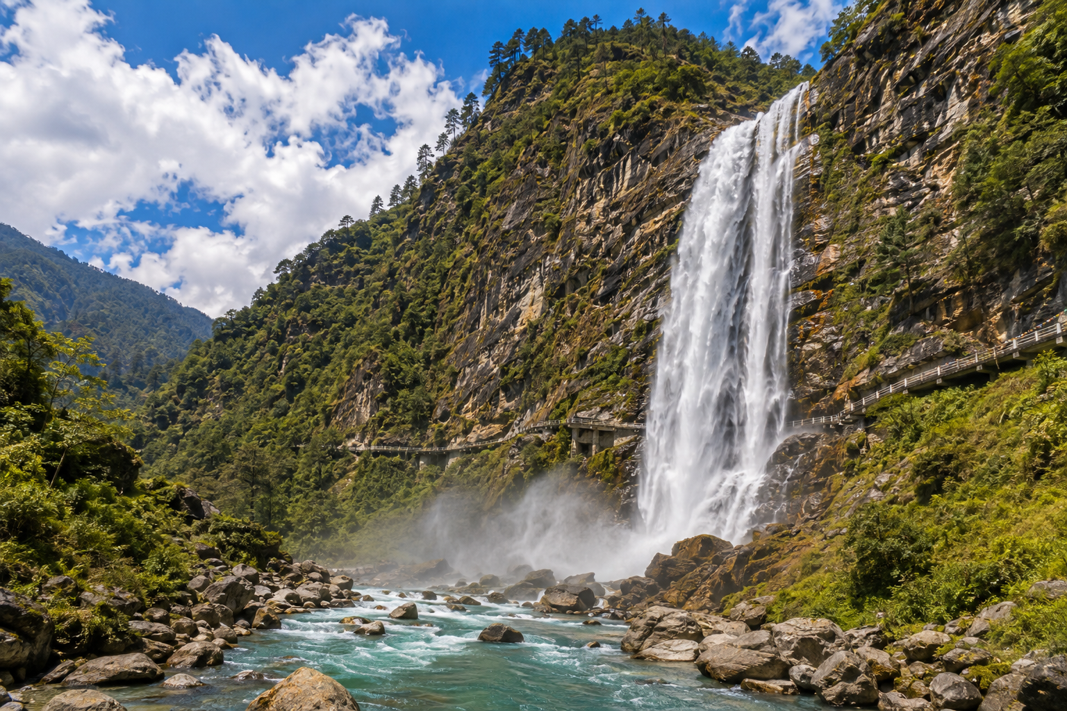Nuranang Falls, Arunachal Pradesh